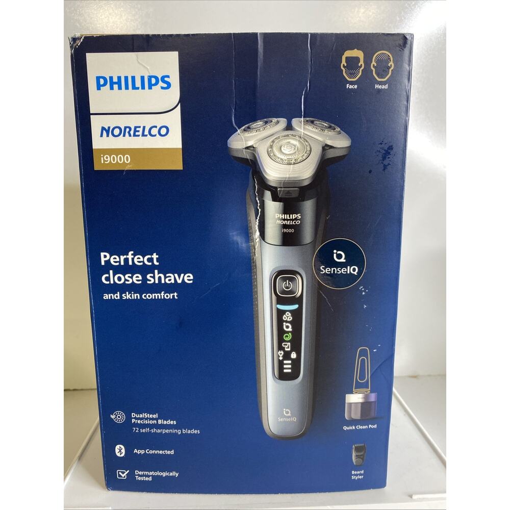 Philips Norelco Shaver i9000, Wet & Dry Electric Shaver, Open Box
